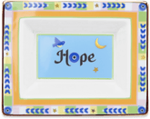 Porcelain Decorative Tray - Mamma Mia - Baci Milano